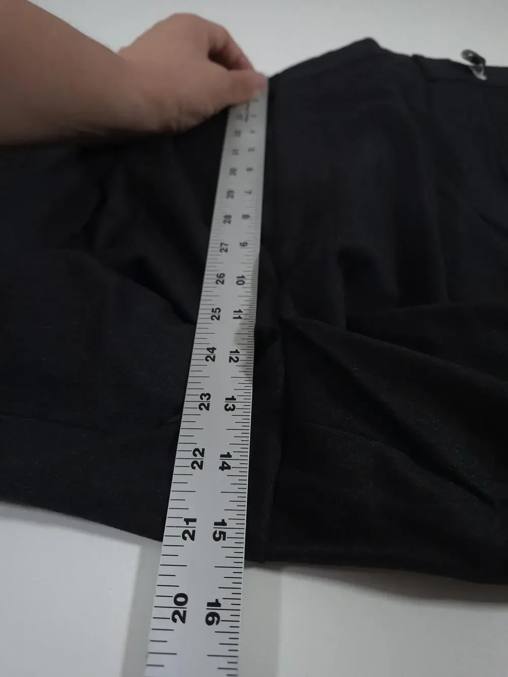 VTG Mr. Higgins Dress Pants Mens 37x36 Black Wool Oxford Pleat Straight NWT USA